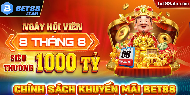 Điểm qua những chính sách ưu đãi đang làm mưa làm gió của Bet88 