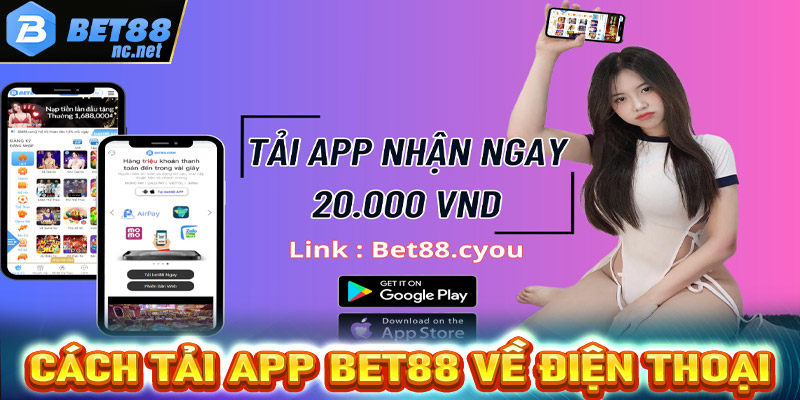 Cách tải app BET88 về điện thoại cực kỳ đơn giản